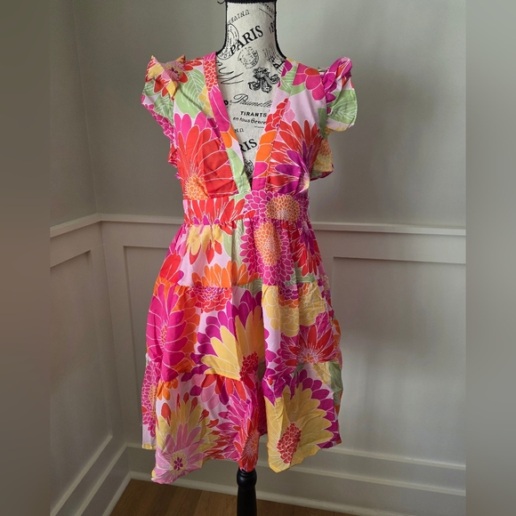 j. marie Dresses & Skirts - Resort Ready! Leilani Cross Back Dress-NWT